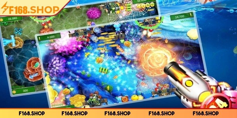Đánh Cá Vui Vẻ F168 – Mỗi Phát Bắn Là Cơ Hội Đổi Đời 2 Các loại vũ khí có mặt trong đánh cá vui vẻ