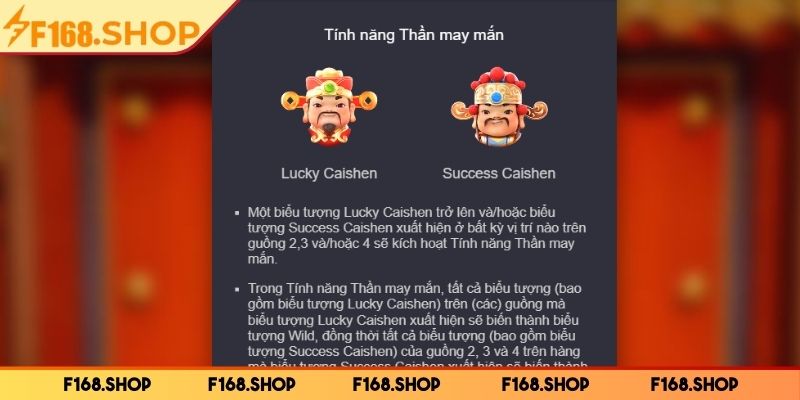 Thần May Mắn F168 - Tựa Game Slot Đầy Hấp Dẫn Cho Bet Thủ 3 Các biểu tượng chính trong thần tài may mắn